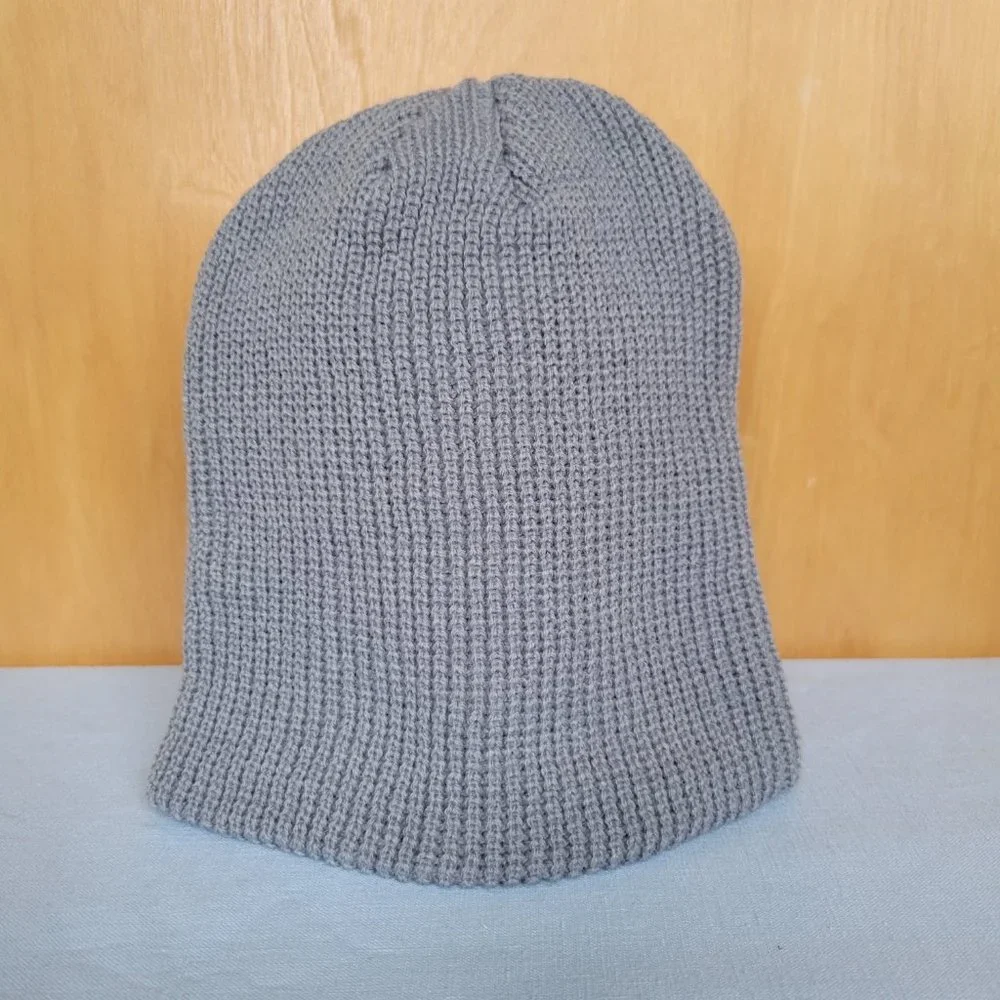 NEW Beanie Combo White Black Gray Soft Stretchy Breathable Skate Hat Three Pack - Picture 8 of 11